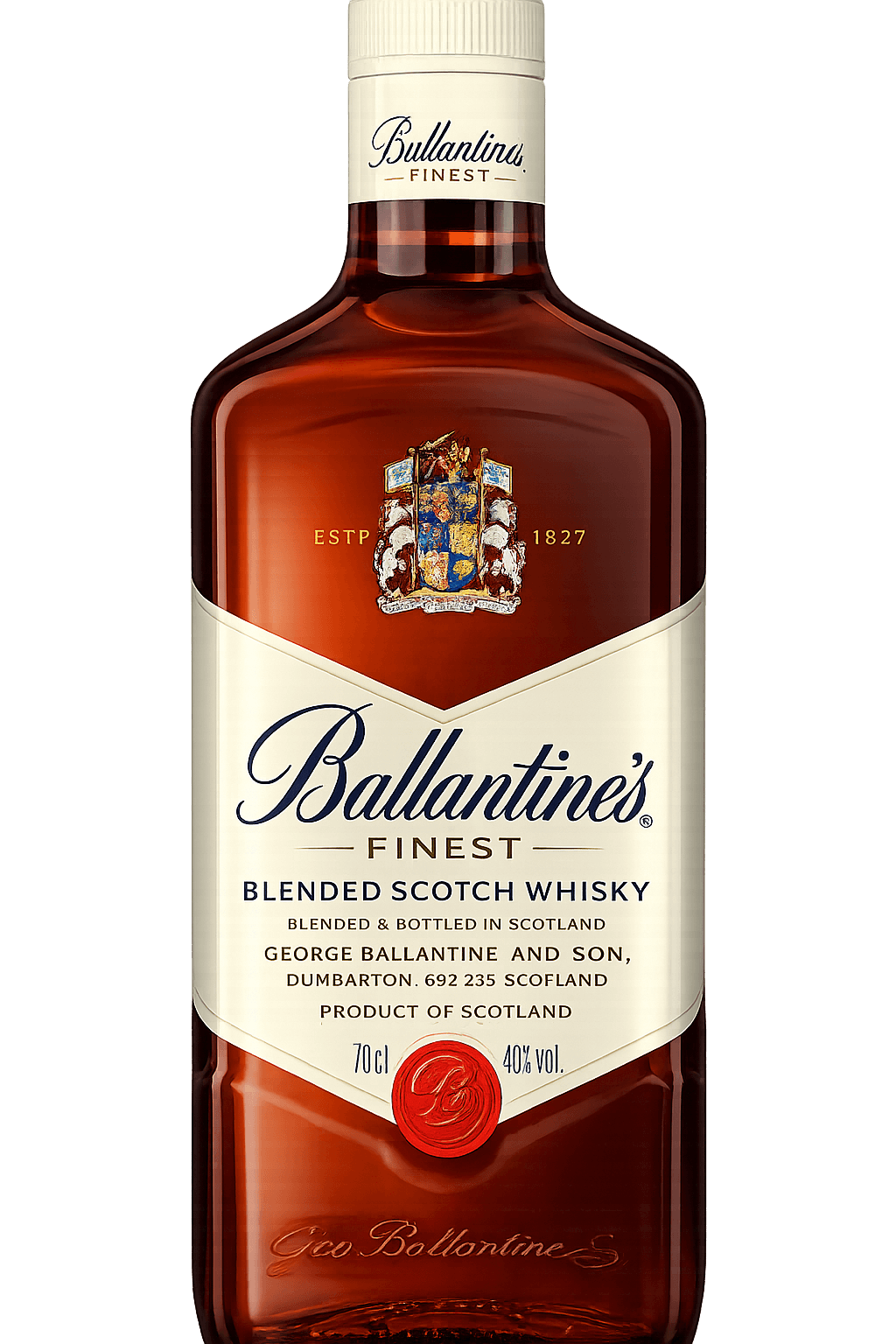 Ballantine's bottle