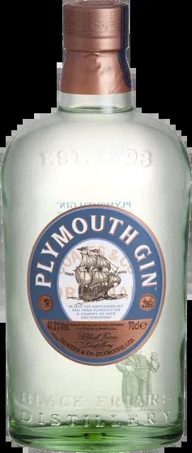 Plymouth Gin bottle